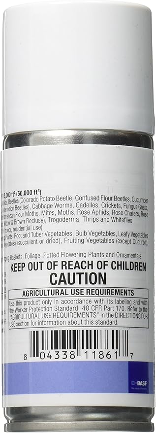 BASF Pyrethrum TR Total Release Fogger - Botanical Insecticide - 6000 Sq Ft Coverage - Greenhouse Pest Control