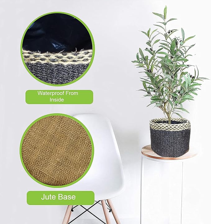 Plant Pots, Planters Indoor Plant Pot for All Home Garden Flowers Succulents Modern Round Decorative Flower Pot Indoor (Pot Style 15)