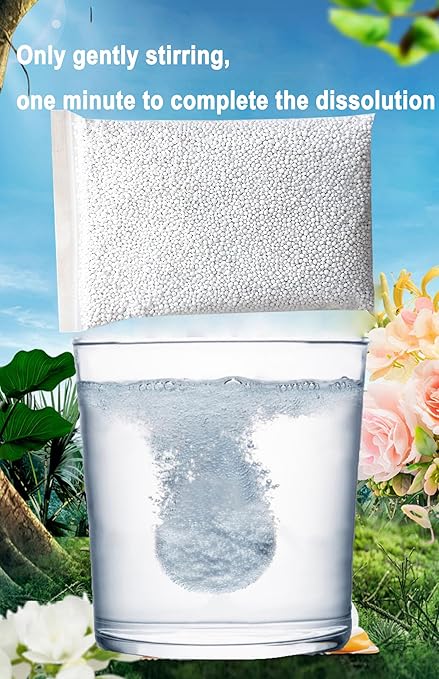 5.9LB Prilled Urea Fertilizer 46-0-0 Nitrogen Bloom Booster Plant Food for Indoor/Outdoor Plants and Flower Gardens - Fruit to Stimulate Growth and Deep Green Color
