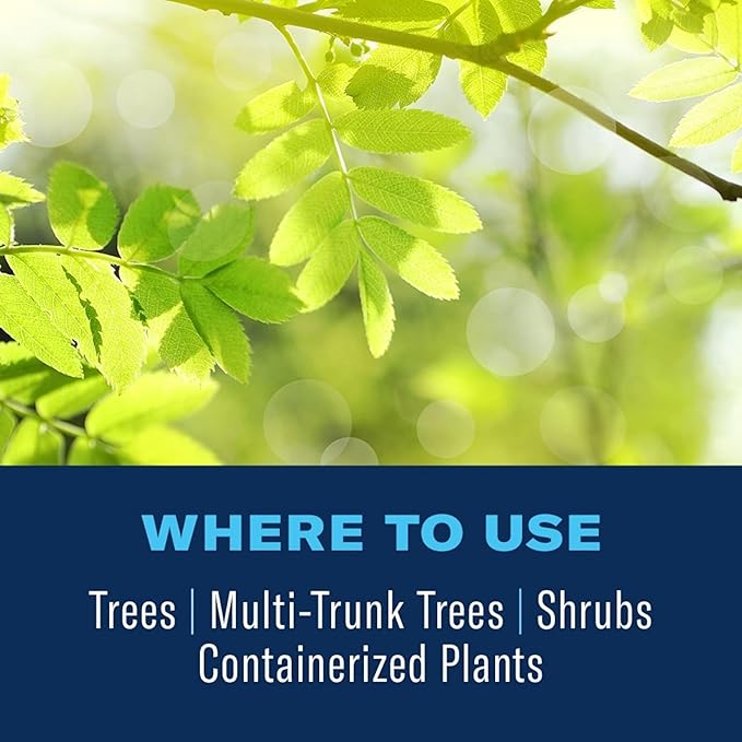 BioAdvanced 12 Month Tree and Shrub Protect and Feed II, Granules, 4 lb, Tree Fertilizer & Outdoor Insect Killer