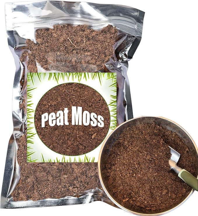 Doter Organic Sphagnum Peat Moss, Added to Soil and Enriches Plant Roots, Gardening Soil Amendment and Carnivorous Plant Soil Media(4qt)