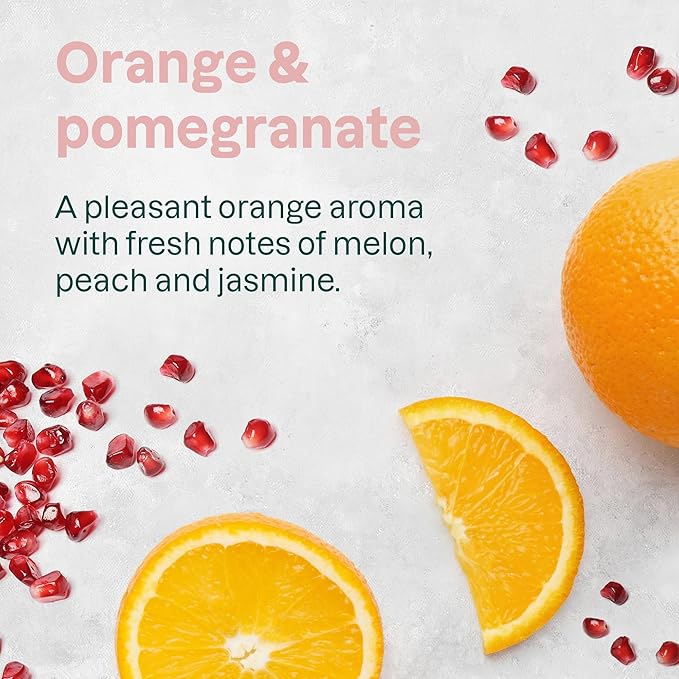ATTITUDE Baby Air Purifier, Activated Carbon Freshener, Plant and Mineral-Based, Vegan, Orange and Pomegranate, 8 Ounces