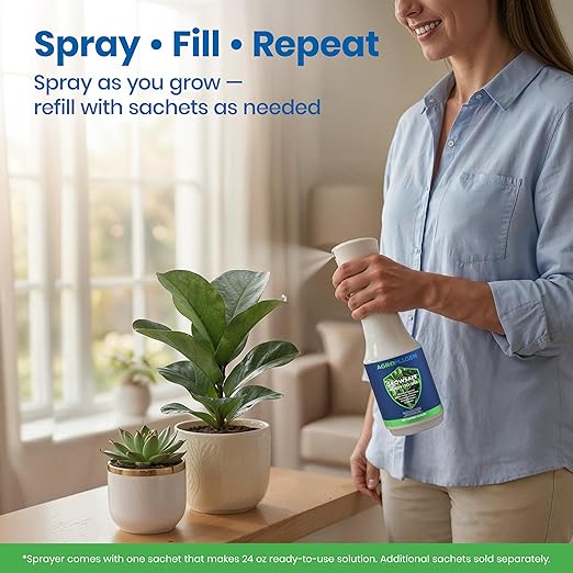 AgroMagen, GrowSafe Bio-Pesticide, Organic and Natural Miticide, Fungicide and Insecticide (Ready-to-Use 24 fl.oz)