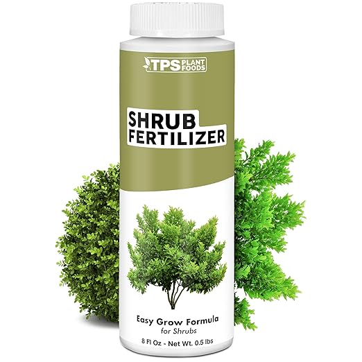 Shrub Fertilizer – Liquid Plant Food for Fuller Growth, Rich Green Foliage & Stronger Roots, 8 oz