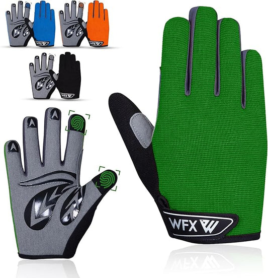 WFX Kids Work Gloves Youth Boys Gardening Gloves, Garden Utility Grips Full Finger Work with Children Ages 8-12 Working