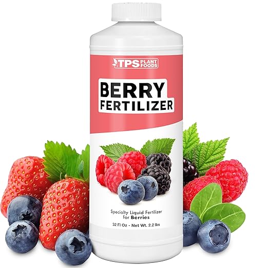Berry Fertilizer – Liquid Plant Food for Bigger Harvests, Stronger Roots & Healthy Growth, 32 oz