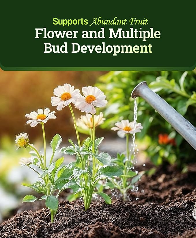 FoxFarm Tiger Bloom Liquid Plant Food - Phosphorus Fertilizer for Buds, Blooms & Flowering - Supports Soil & Hydroponic Systems - High Micronutrient Formula with 2-8-4 Nutrient Ratio - 1 Pint