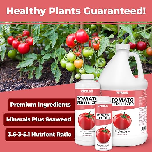 Tomato Fertilizer – Liquid Plant Food for More Tomatoes, Better Flavor & Stronger Plants, 32 oz