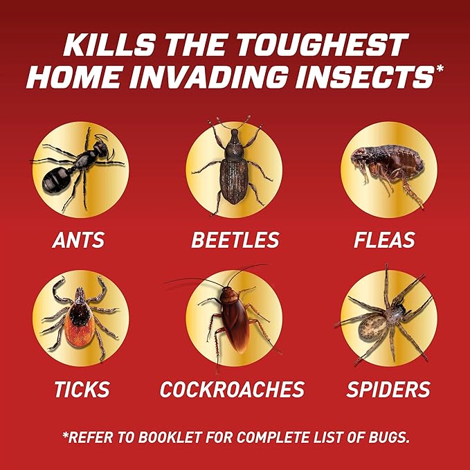 Ortho Home Defense Insect Killer for Indoor and Perimeter Refill2 - Ready-To-Use Bug Spray Refill, Kills Ants, Roaches, and Spiders, 1 gal.