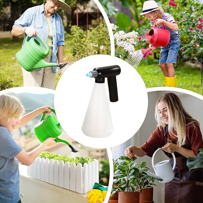 Automatic Spray Bottle - Adjustable Nozzle Plant Watering Devices, Electric Garden Sprayer, Durable Portable Machine | Outdoor Flower Bonsai Home Office for Apartment Yard Patio Fertilizing
