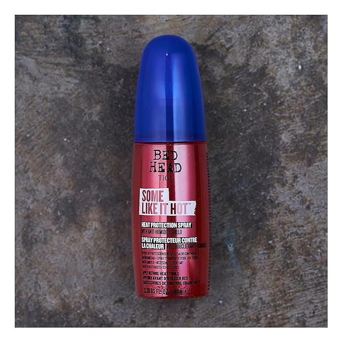 TIGI Heat Protection Spray | Bed Head | For Heat Styling | 3.38 fl oz | Pack of 2
