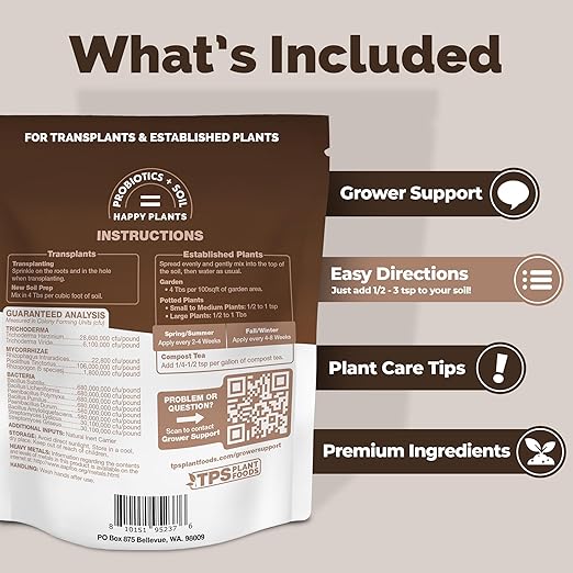 Granular Root Growth Stimulator – Microbial Supplement for Faster Root Establishment & Reduced Transplant Shock, 16 oz