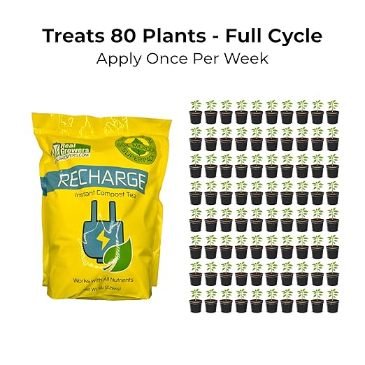Real Growers Recharge – 5lb | Mycorrhizae Soil Microbe Inoculant for Living Soil & Coco Coir | Improves Nutrient Uptake & Root Growth