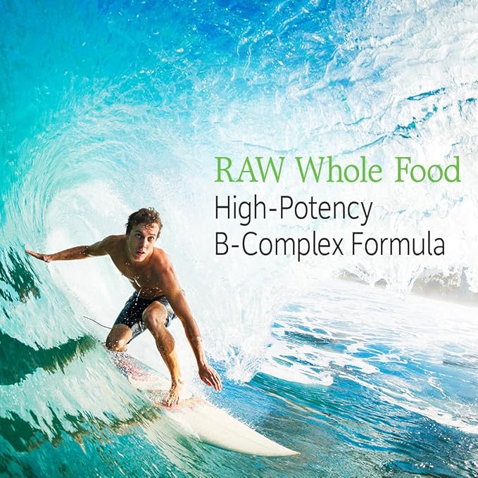 Garden of Life Vitamin B Complex, 120 Vegan Capsules, High Potency Vitamins for Energy & Metabolism with B6, Folate & B12 as Methylcobalamin Plus Probiotics