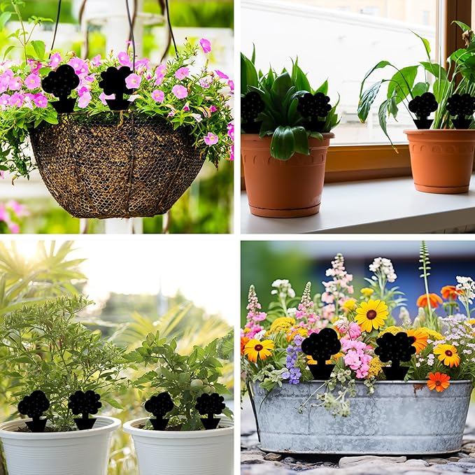 200 Pack Fruit Fly Sticky Traps for Indoor and Outdoor, Black Gnat Killers Sticky Traps for Mosquitos, Flying Insect for Protecting Plant