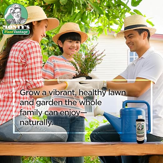 Monty’s Premium Liquid Soil Conditioner – Liquid Aeration Soil Conditioner with Humic Acid for All Soil Types, Increases Moisture & Nutrient Retention, Enhances Health & Microbial Activity – 8 oz