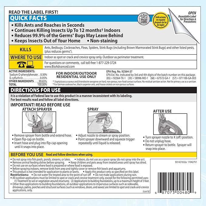 Home Pest Plus Germ Killer 1-Gallon Insect Killer