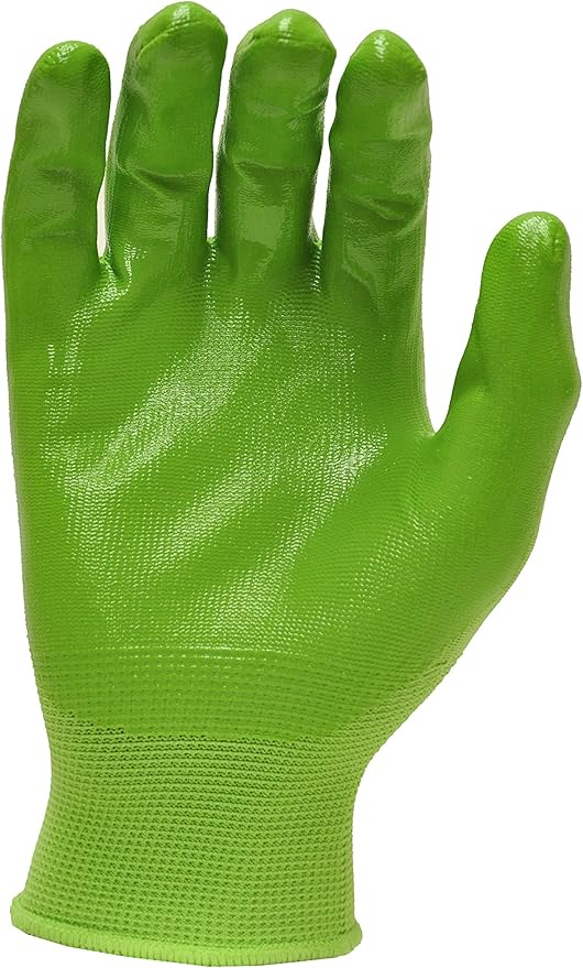 6 Pairs Women Gardening Gloves with Micro-Foam Coating - Garden Gloves Texture Grip - Working Gloves For Weeding, Digging, Raking and Pruning, Large, Assorted color