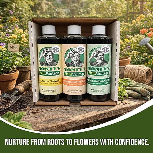 PlantVantage Concentrated Plant Fertilizer Bundle – Liquid Plant Food and Fertilizer for Strong Roots, Stems, and Larger Leaves – Root & Bloom, Indoor/Outdoor, and Premium Growth – 3-Pack, 8 oz Each