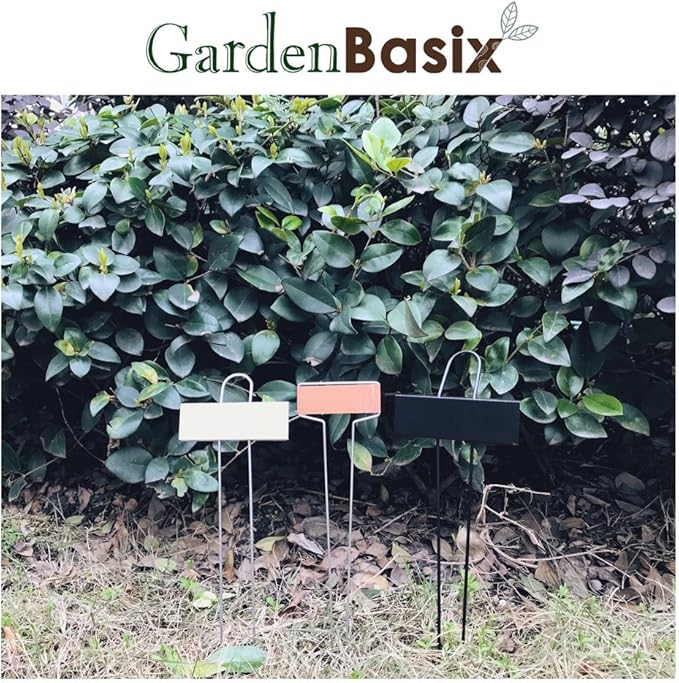 30 Copper Garden Plant Tags Planting Labels Reusable Gardening Markers with 2 Marker Pens for Patio Vegetable Herbs Flowers Nursery Seeding 10.8''