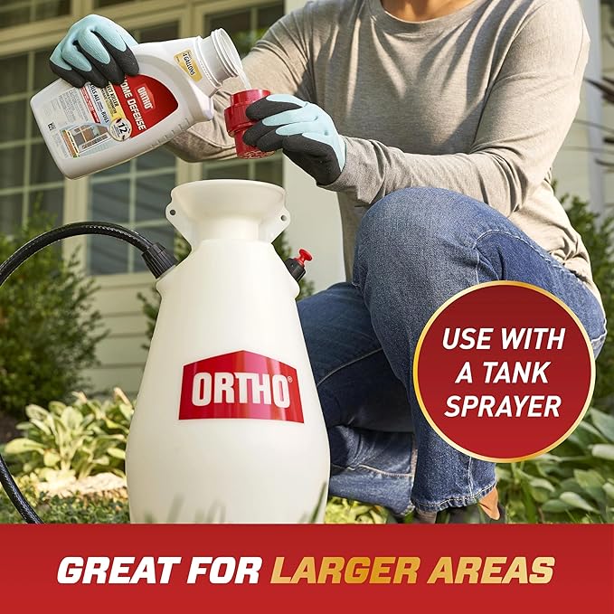 Ortho Home Defense Insect Killer for Indoor and Perimeter Concentrate - Kills Ants, Cockroaches and Spiders, 32 fl. oz.(Pack of 2)