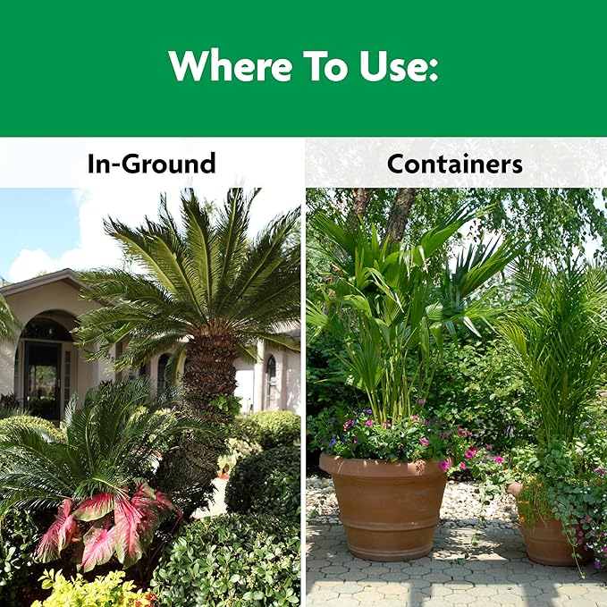 Miracle-Gro Shake 'N Feed Palm Plant Food - Fertilizer for Container and In-Ground Palm Trees, Cycads, and Tropical Plants, 4.5 lb.