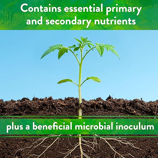 Down To Earth All Natural Fertilizers Organic Starter Mix - Plant Food for Starts, Transplants, New Gardens, Containers 3-3-3, 1 lb