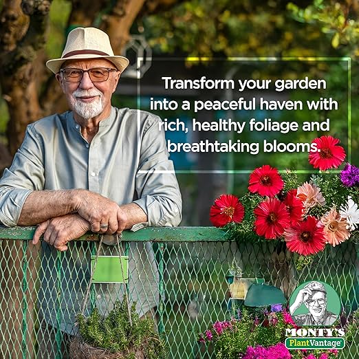 Monty’s Premium Liquid Soil Conditioner – Liquid Aeration Soil Conditioner with Humic Acid for All Soil Types, Increases Moisture & Nutrient Retention, Enhances Health & Microbial Activity – 8 oz