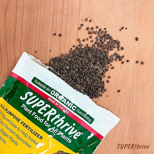 SUPERthrive Plant Vitamin Solution 1 pt + Organic 4-4-4 All-Purpose Fertilizer Set, 2 Pack
