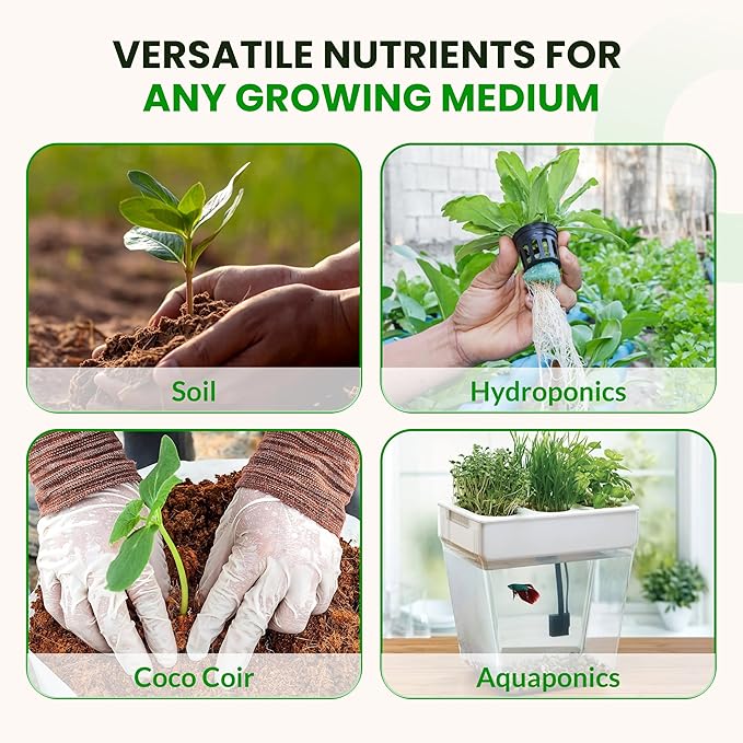 Humboldts Secret Base A & B Liquid Hydroponic Fertilizer | Complete Hydroponic Nutrients for Indoor and Outdoor Plants | Supports Healthy Vegetative Growth and Flowering Stage | 32 Ounce Set