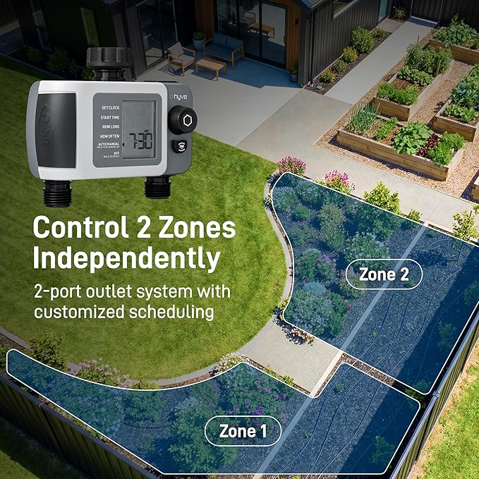 Orbit 24632 B-hyve XD 2-Port Smart Hose Watering Timer