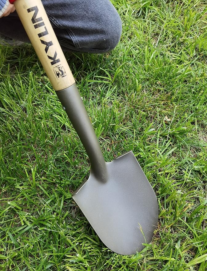 GardenAll 7-Piece Long Handle Garden Tools Set, Include Shovel Rake Hoe,Gardening Tools for Women,Lightweight Ergonomic Wood Handle Yard Work Set