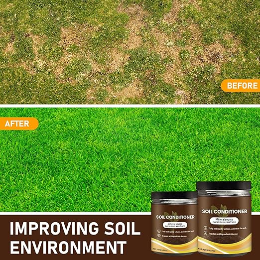 2Pcs Soil Activator, Soil Pro Activator,Organic Soil Activators and Plant Fertilizers,Liquid Fertilizer for Indoor & Outdoor Plants Premium Soil Activated Treasure for Potting Mix and Seedling Compost