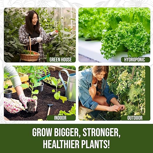 PlantVantage Concentrated Plant Fertilizer Bundle – Liquid Plant Food and Fertilizer for Strong Roots, Stems, and Larger Leaves – Root & Bloom, Indoor/Outdoor, and Premium Growth – 3-Pack, 8 oz Each