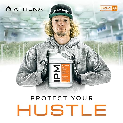 Athena IPM Plant Pest Control Solution | Broad Spectrum Fungicide & Insecticide for Indoor and Outdoor Plants | Supports Control of Spider Mites, Powdery Mildew, and Common Plant Pests | 1 Gallon