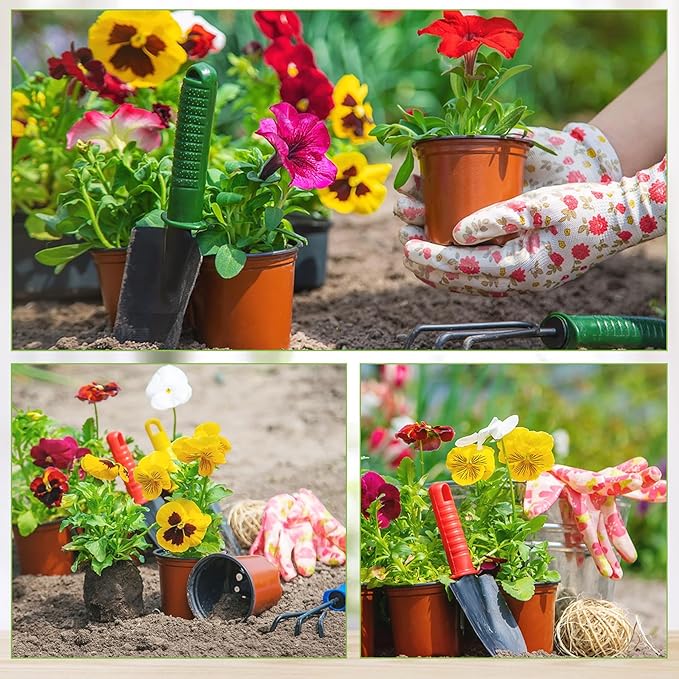 LWWTBS Plant Nursery Pot/Pots 200 Pcs 4" Plastic Small Plants Pots Flower Pots Seed Starting Pots for Plants Indoor Outdoor Seeding pots (with 200 Plant Labels)