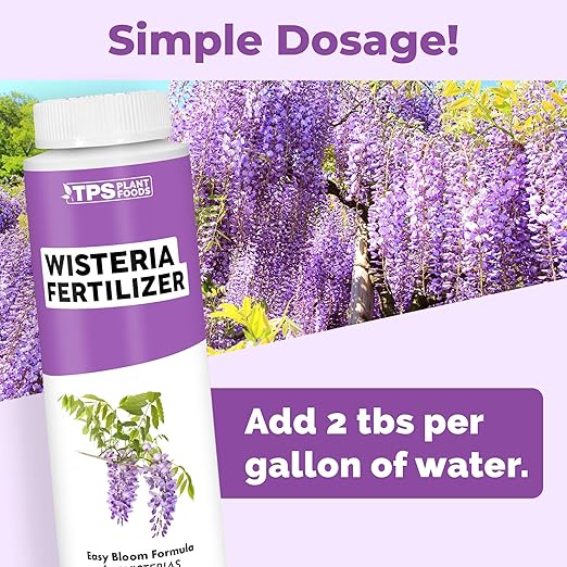 Wisteria Fertilizer – Liquid Plant Food for More Blooms, Stronger Vines & Healthy Root Development, 8 oz