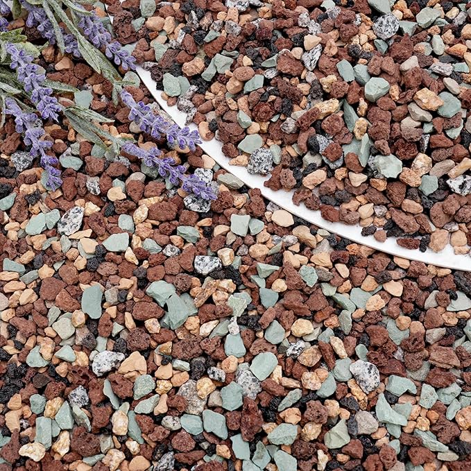 5LB Lava Rocks for Plants-3/8 Volcanic Rock for Succulent Potting Mix, Cactus, Orchids & Bonsai-Porous Horticultural Grit for Drainage, Aeration & pH Balance - Decorative Top Dressing