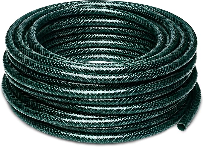 Carpathen 50 FT 1/2 Irrigation Tubing Mainline - Drip Irrigation Tubing Perfect for Push-To-Connect Garden Irrigation System, or as Blank Distribution Hose for Any Gardening Project