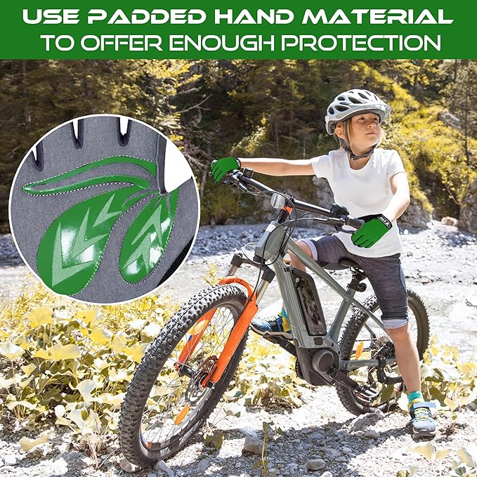 WFX Kids Work Gloves Youth Boys Gardening Gloves, Garden Utility Grips Full Finger Work with Children Ages 8-12 Working