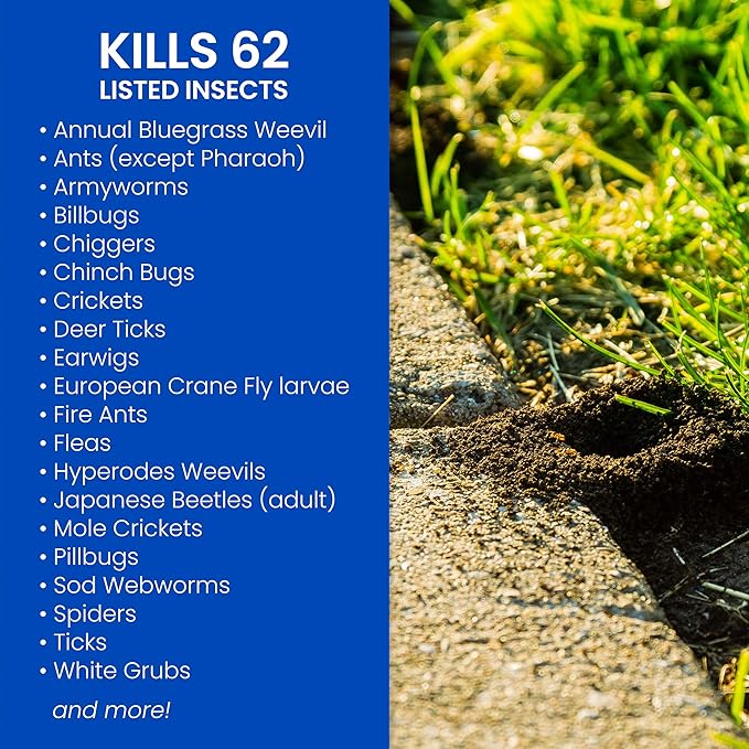 BioAdvanced Complete Brand Insect Killer for Soil and Turf, Ready-to-Spray, 32 oz, Outdoor Ant Killer with Imidacloprid