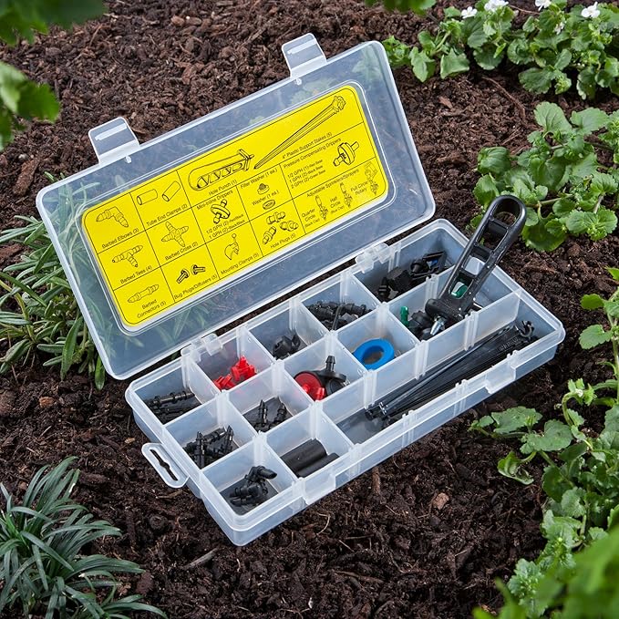Raindrip R558DT Fix-A-Kit Repair Set , Black