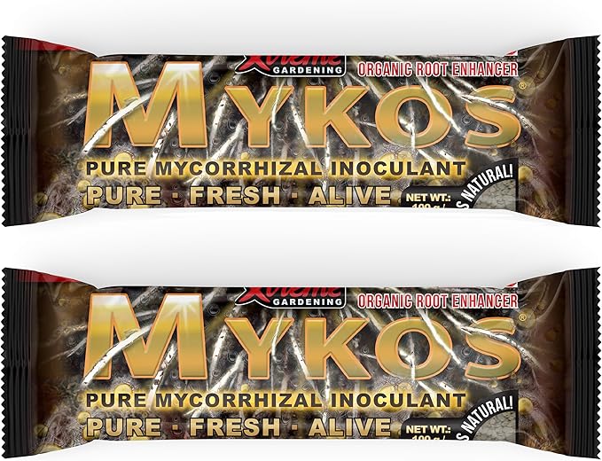Xtreme Gardening Mykos Pure Mycorrhizal Inoculant, 100 g, 2 Count