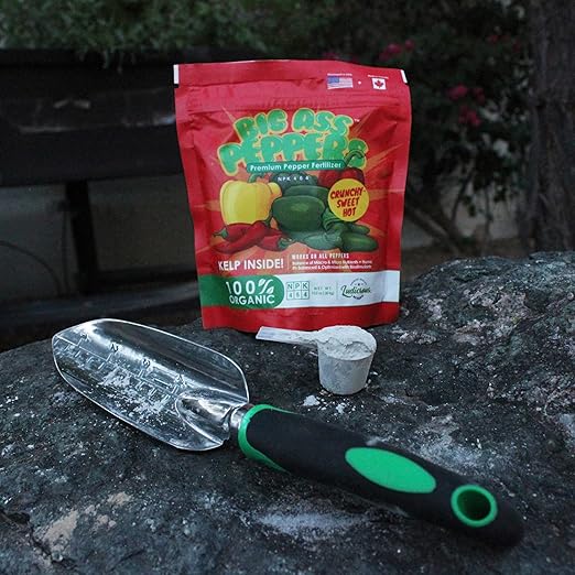Big A Pepper Fertilizer – 12 oz Premium Organic Fertilizer for Peppers – Organic Plant Food for Garden – Gardening Nutrients for Crispy and Delicious Veggies of All Types