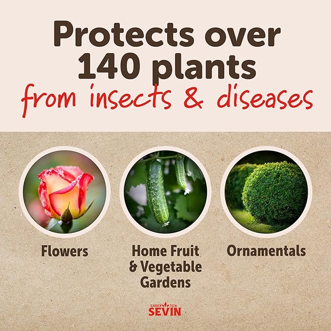 Sevin 100542716 Sulfur Dust for Insects, Multi (Pack of 2)