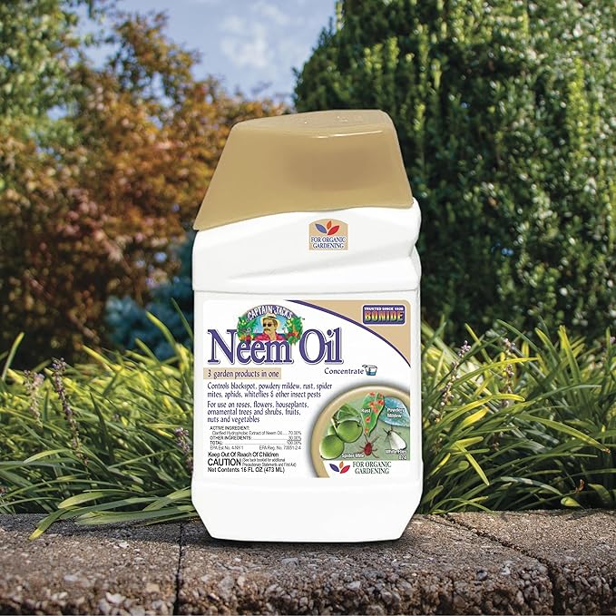 Bonide Captain Jack's Neem Oil, 16 oz. Concentrate, Multi-Purpose Fungicide, Insecticide and Miticide for Organic Gardening