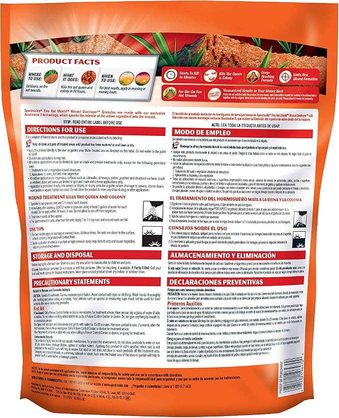 Spectracide Fire Any Destroyer, 3.5 lb, 6 Pack