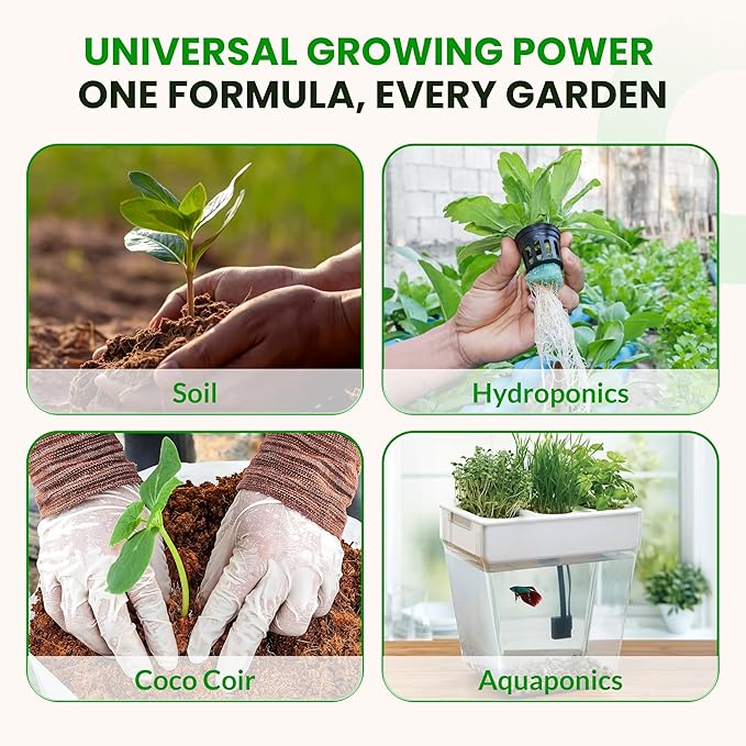 Humboldts Secret CalMag & Iron | Calcium, Magnesium & Chelated Iron Nutrient Fertilizer | Hydroponic Supplies for Vegetative & Flowering Growth in Soil, Coco, Hydroponics or RO Water | 2.5 Gallon