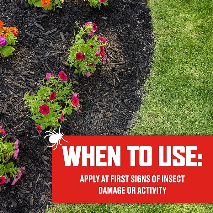 Ortho BugClear Lawn Insect Killer1 - Lawn Bug Killer Granules, Kills Ants, Spiders, Ticks, Fleas, & Grubs, Treats up to 16,500 sq. ft., 10 lb.