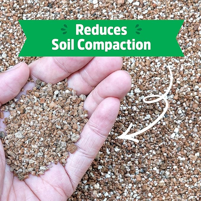 Back to the Roots 100% Organic Vermiculite (24 qt Value Pack) | Made in the USA | Premium Nutrition for Indoor and Outdoor Plants